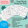 Load image into Gallery viewer, Printable First Grade January Week 4 Resources
