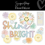 Sugar Pop | UCUT DECOR TO YOUR DOOR | Classroom Theme Decor Bundle | Pastel Classroom Decor | Teacher Classroom Decor | Schoolgirl Style