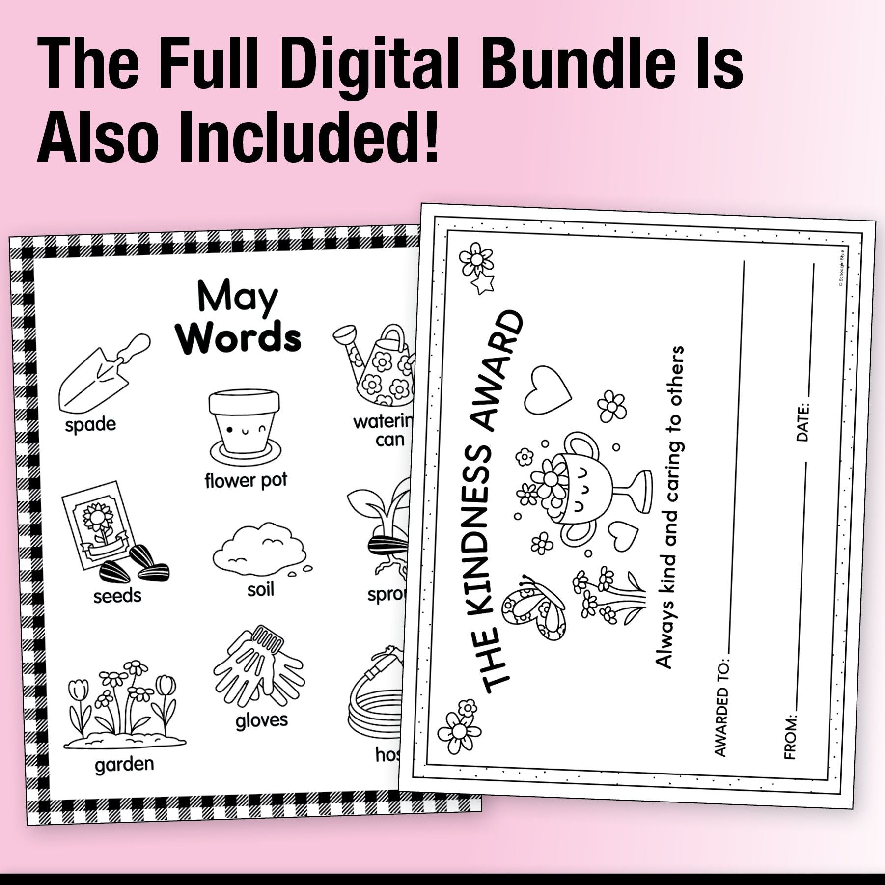 Ultimate Kindergarten May Thematic Unit Bundle