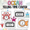 Ocean Telling Time Center | Time to the Hour and Half Hour | Analog and Digital