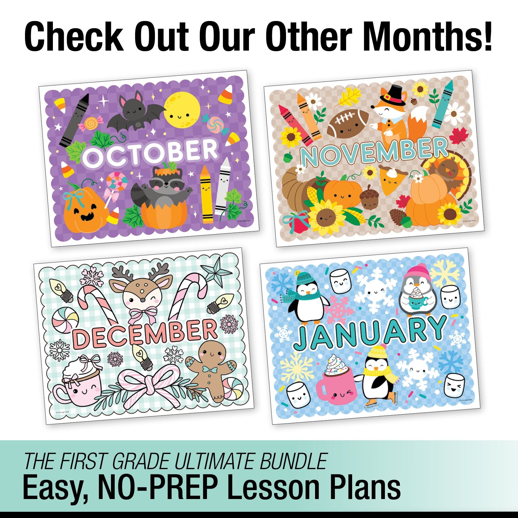 Big Book of September First Grade Thematic Unit Bundle