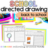 Back to School Directed Drawing & Writing | Directed Drawing Activities
