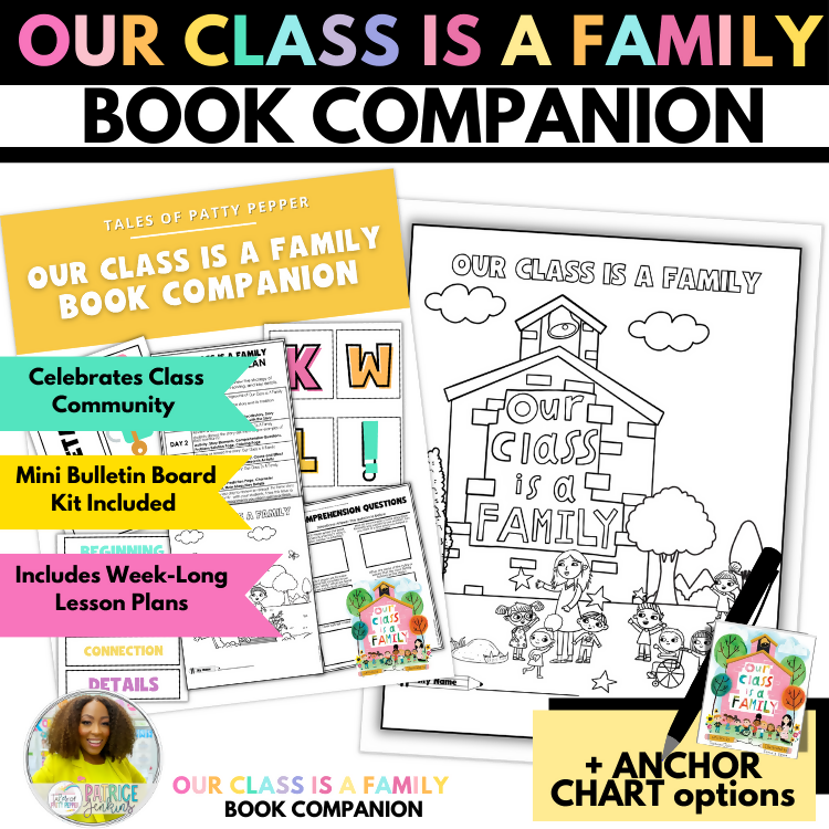 Our Class is A Family Book Companion