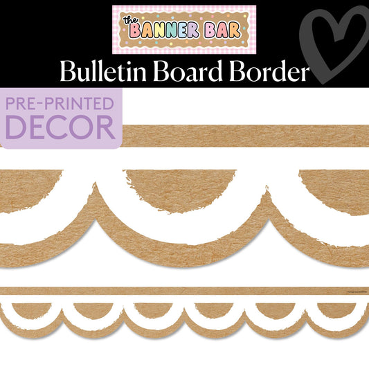 Sweet Scallops Bulletin Board Border | Banner Bar
