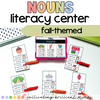 Fall Nouns Sort Center | Grammar | Person, Place, Thing, Animal | Autumn
