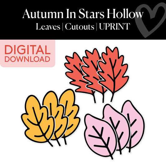 Leaves | Fall Cutouts | Autumn In Stars Hollow