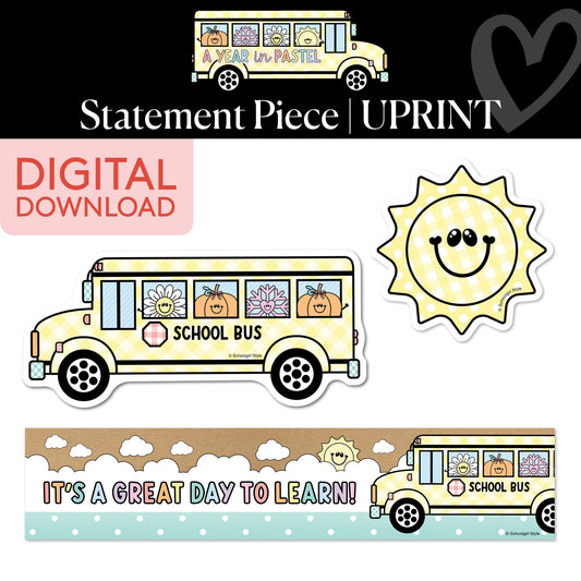 Printable Statement Piece | A Year In Pastel