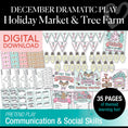 Load image into Gallery viewer, Printable December Dramatic Play Holiday Market and Tree Farm

