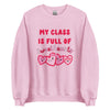 Valentines teacher sweatshirt