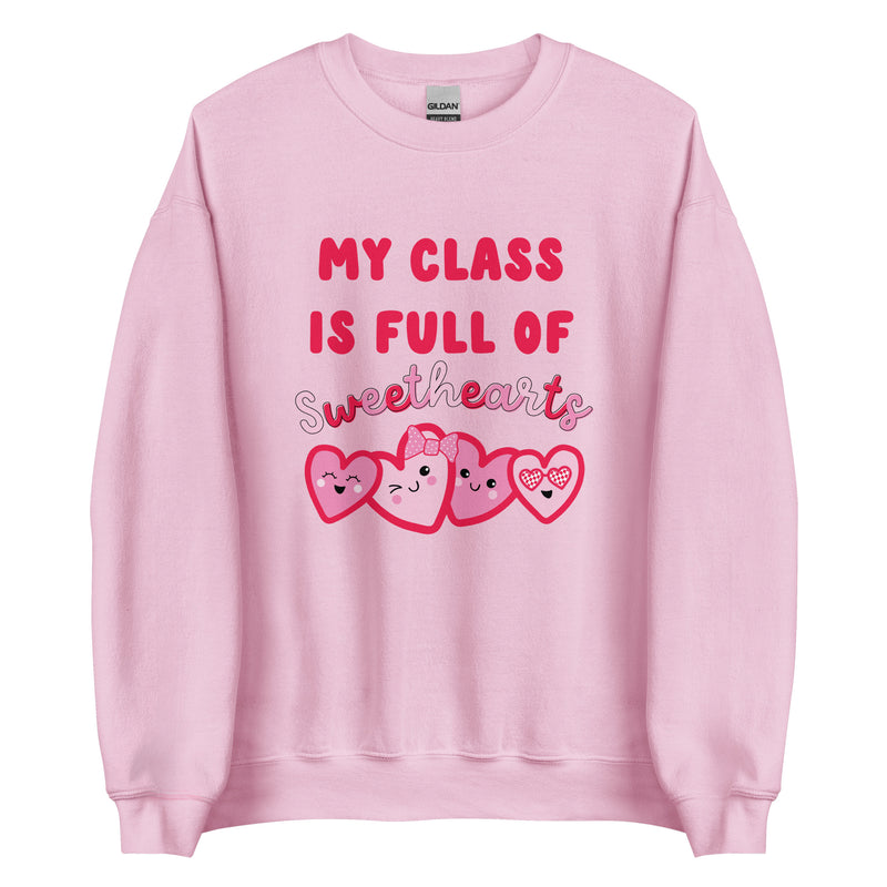 Valentines teacher sweatshirt