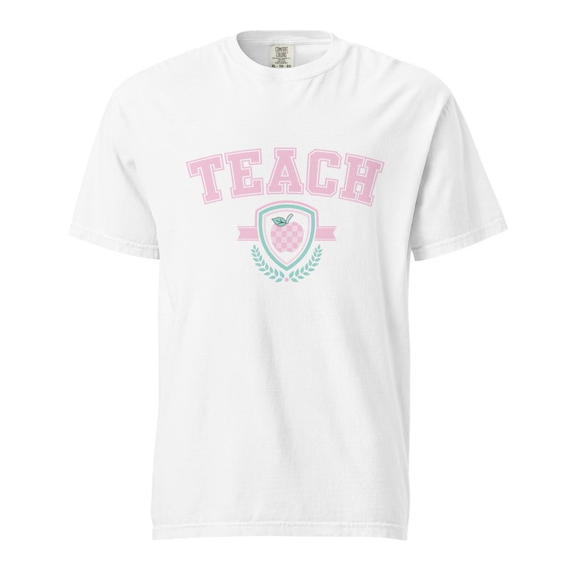 Pink Apple Teach Tee | 3 colors