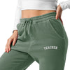 Teacher embroidered sweatpants