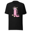 Howdy Y'all! Boots with flowers teacher t-shirt | Sparkly Spur | 5 colors