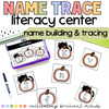 Fall Name Building and Tracing Literacy Center | Name Activities