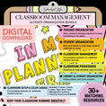 Load image into Gallery viewer, Printable Ultimate Brights Classroom Management and Organization Bundle
