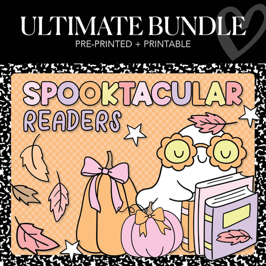 Ultimate Halloween Classroom Decor Bundle | Spooktacular Readers