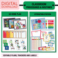 Load image into Gallery viewer, Printable Ultimate Classroom Management and Organization Bundle | 90s Teacher
