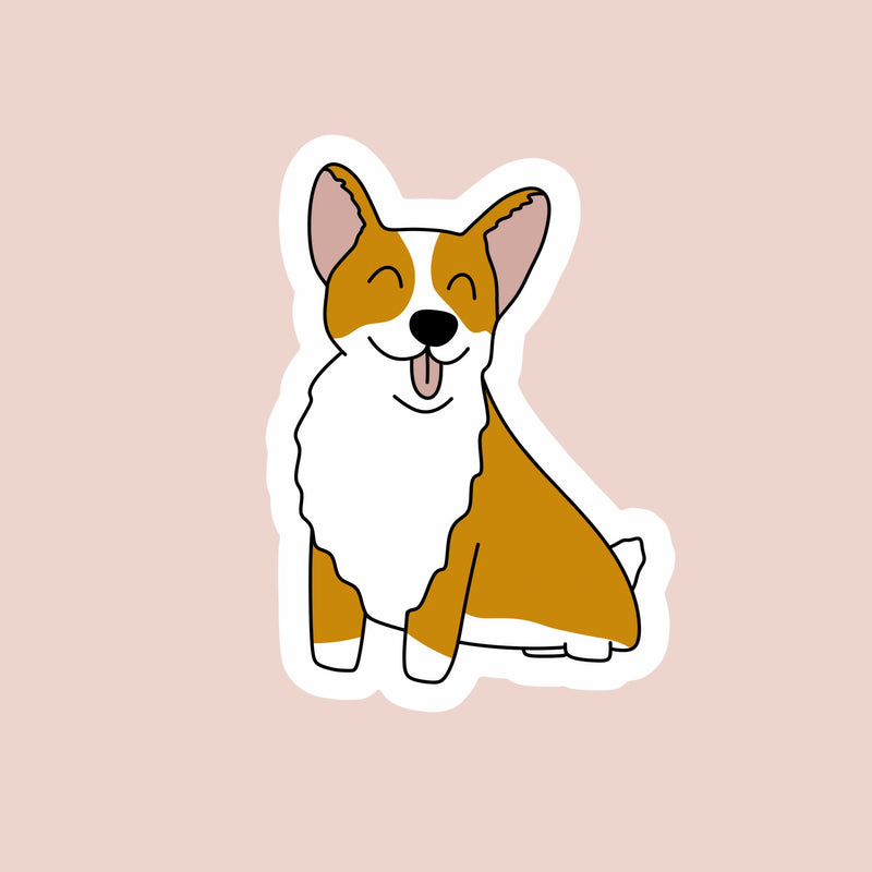 Corgi Sticker