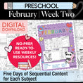 Load image into Gallery viewer, Printable Preschool February Week 2 Resources
