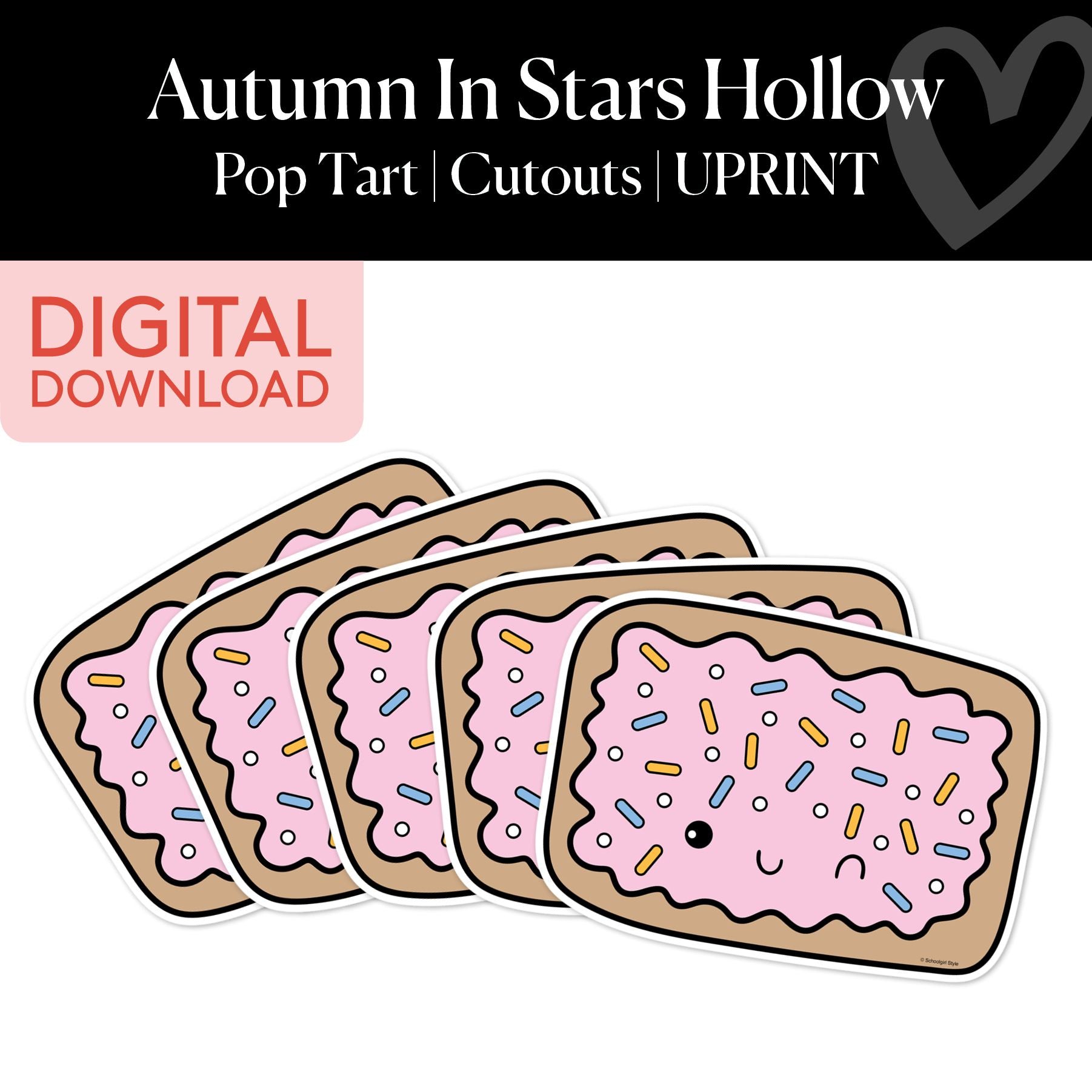 Pop Tart | Fall Cutouts | Autumn In Stars Hollow