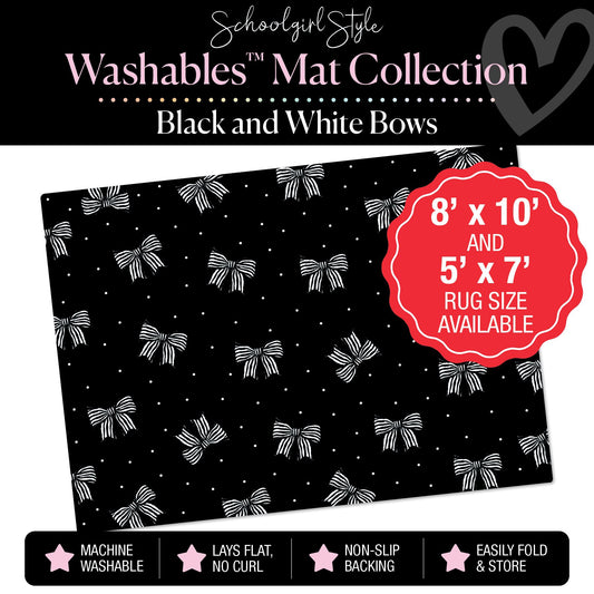 Tiny Dots and Bows Classroom Mat by Schoolgirl Style