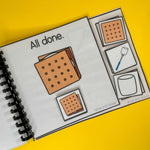 Free Summer Build A S'more Follow Directions Adaptive Book Special Education Set