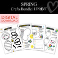 Load image into Gallery viewer, Printable Spring Crafts Bundle
