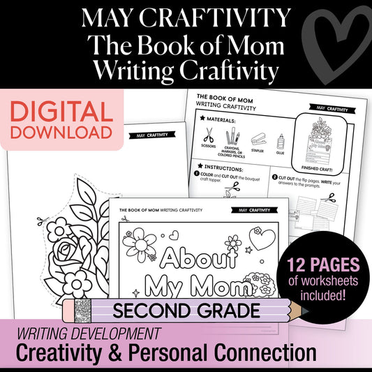 Printable May The Book Of Mom Writing Craftivity