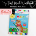 Load image into Gallery viewer, Printable My First Math Workbook
