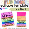 Meet the Teacher Editable Back to School Flipbook Template | Open House | Parent