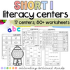 Short I CVC Phonics Centers | Literacy Centers | Kindergarten, First Grade