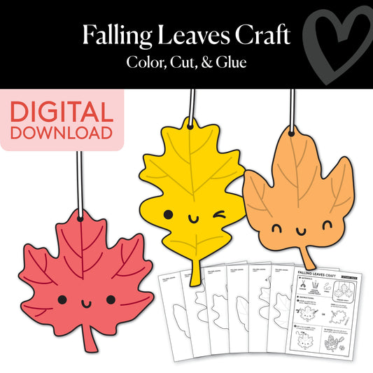 September Falling Leaves Craft