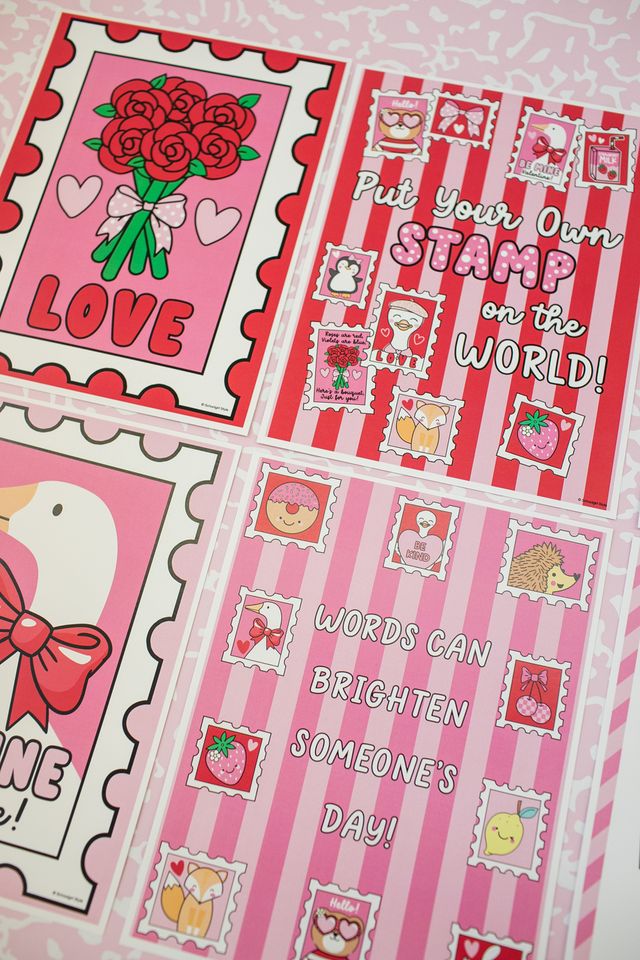 Printable Valentines Mini Posters | Special Edition: Valentine's Day