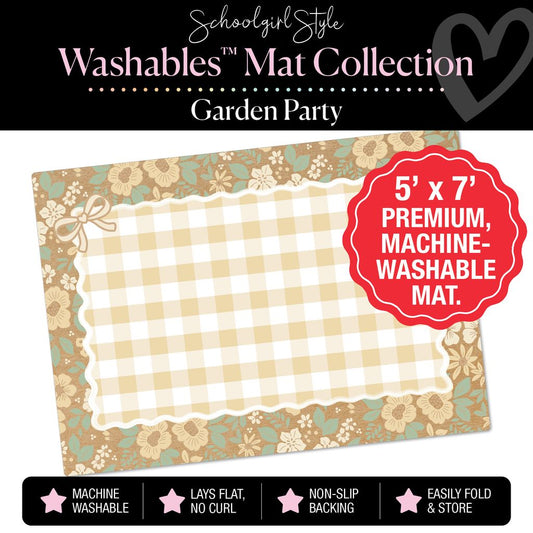 Garden Party Classroom Mat by Schoolgirl Style