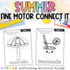 Summer Fine Motor Connect It! | Connect the Dots | May, June | Fine Motor Skills