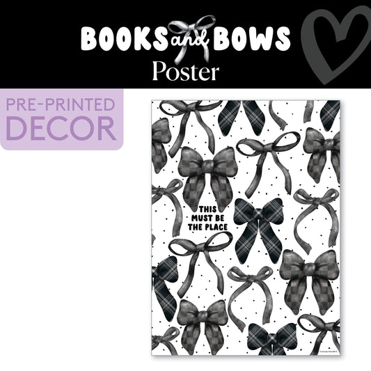 This Must Be The Place Classroom Poster