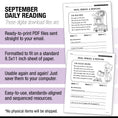 Load image into Gallery viewer, Second Grade September Daily Reading
