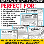 US Geography Map Skills | Maps and Globes, Continents, Oceans, Me on the Map