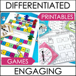 Spinner Math Centers, Games and Printables Summer | Printable Classroom Resource | Differentiated Kindergarten
