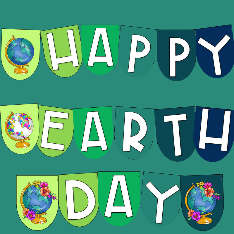 Happy Earth Day | Printable Teacher Resource | Teacher Noire