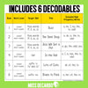 Decodable Books Floss Words and Suffixes Decode and Draw Series
