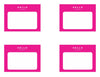 Neon Pop - 4 inch Fancy Labels and Solid Neon Labels {UPRINT}