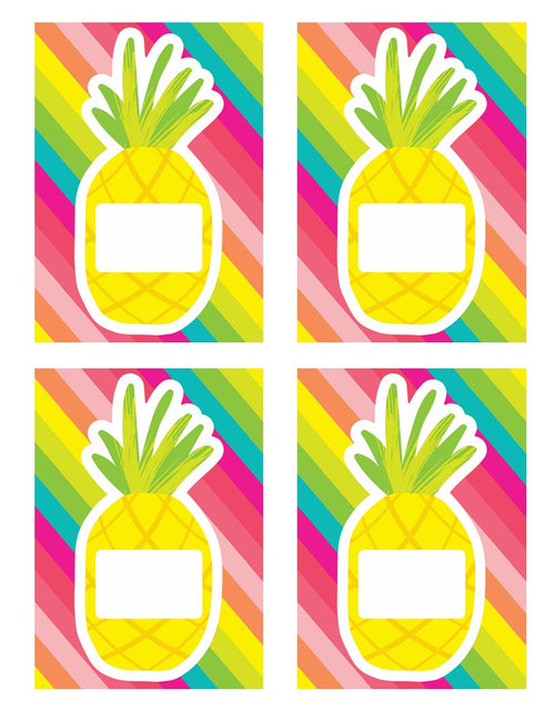 Pineapple Name Card Pina Colada Pineapple by UPRINT