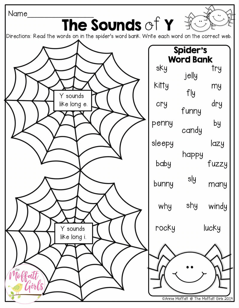 2nd Grade October NO PREP Packet | Printable Classroom Resource | The Moffatt Girls