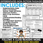 Titanic Activities Close Reading Comprehension Passages Differentiated Reading