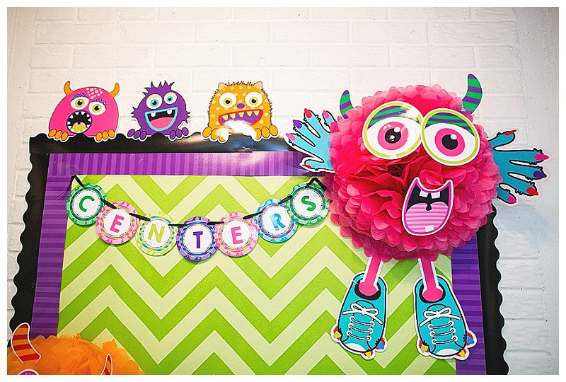 Monster Cut Outs | Monster Mania | UPRINT | Schoolgirl Style