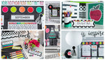 "Black, White & Stylish Brights" | Printable Classroom Decor Bundle | Printable Classroom Decor | Teacher Classroom Decor | Schoolgirl Style