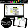Maker Mats (Choice Boards for Enrichment & Makerspaces) - Printable + Digital for K-5th Grade Teach Outside the Box | Brooke Brown