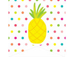2 Point Editable Banner | Pina Colada Pineapple | UPRINT | Schoolgirl Style