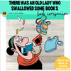 There was an Old Lady Who Swallowed Some Books Book Companion by Tales of Patty Pepper
